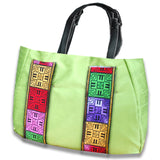 Plum/black reversible Chesley bag<br />Factory manufactured reversible starter bands